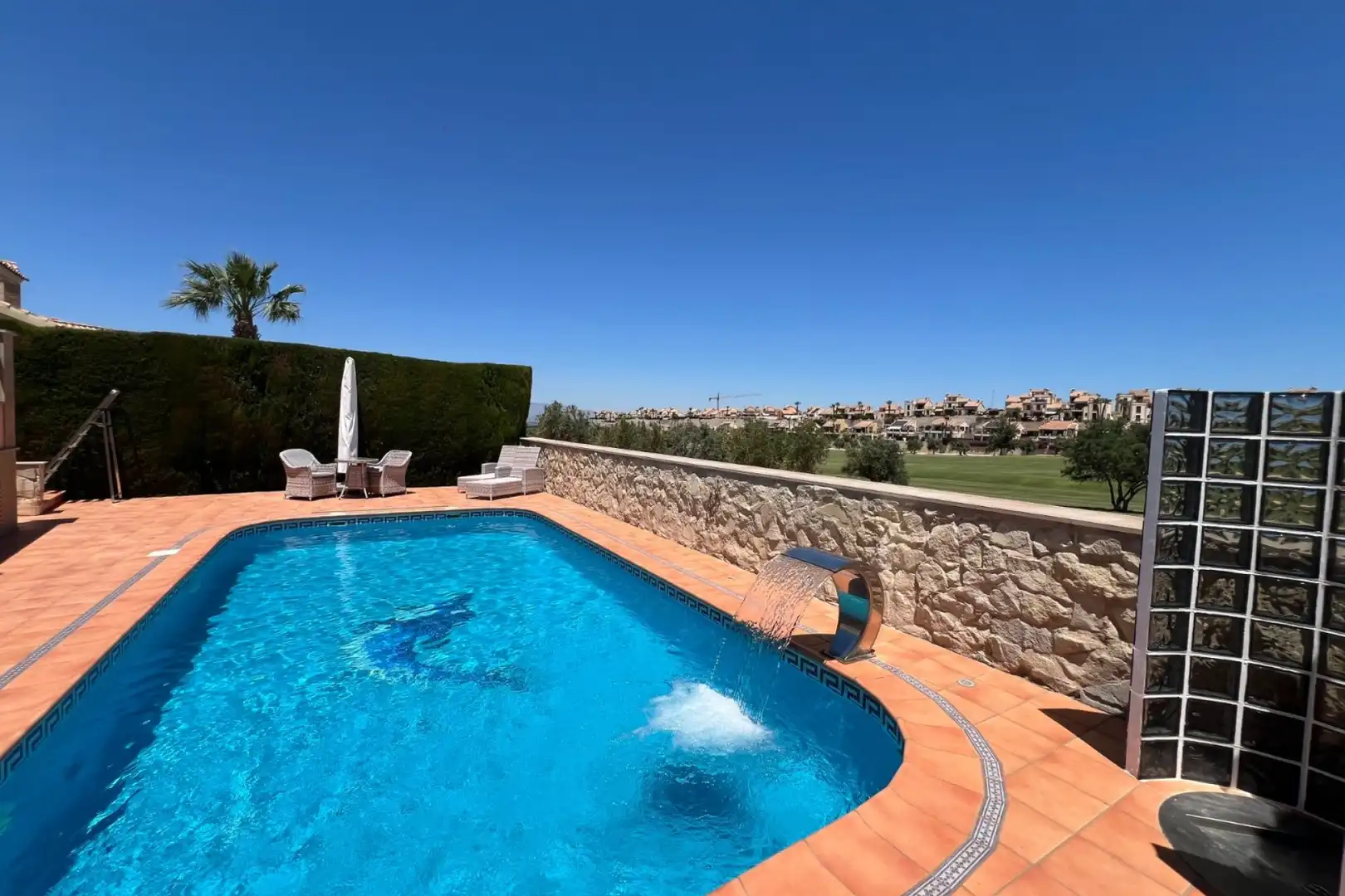 Piscina de Casa o chalet en venta en Algorfa con Aire acondicionado, Calefacción y Jardín privado