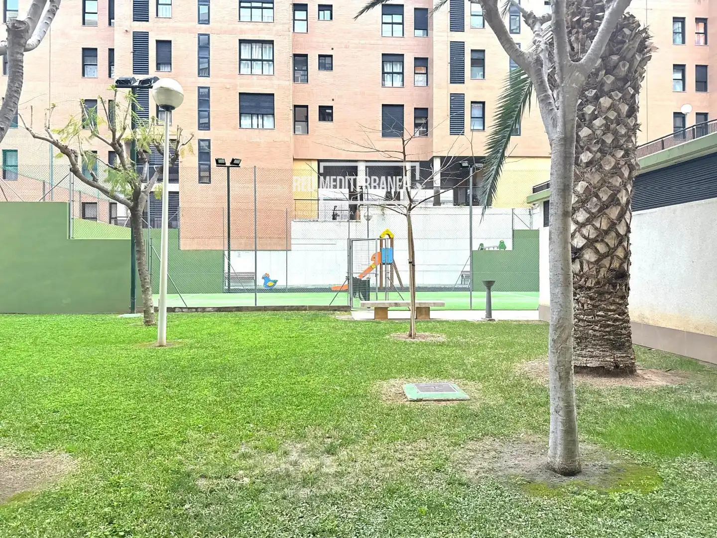Exterior view of Flat for sale in Gandia  with Air Conditioner, Heating and Parquet flooring