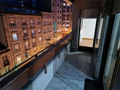 Exterior view of Flat for sale in Ourense Capital   with Heating, Parquet flooring and Terrace
