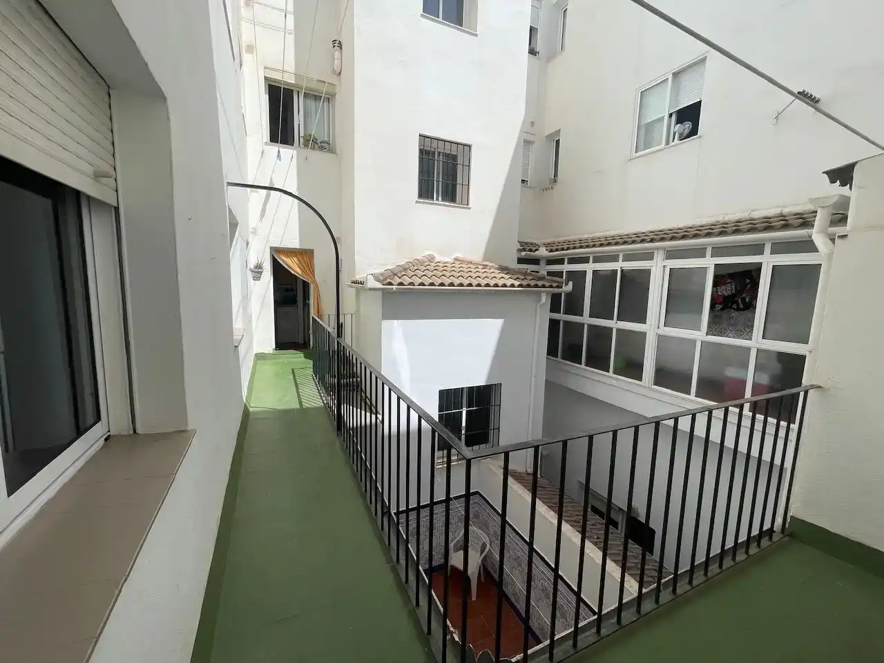 Außenansicht von Wohnung zur Miete in Ronda mit Klimaanlage, Möbliert und Balkon