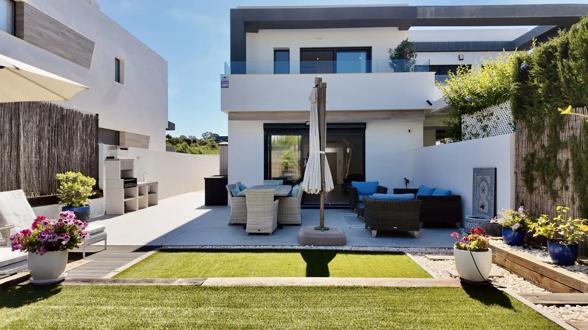 Casa pareada con piscina en venta en Selwo, imagen 9