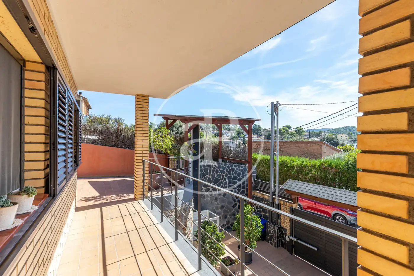 Terrassa de Casa o xalet en venda en Valldoreix
