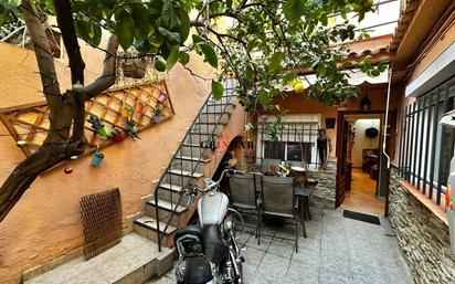 Terrace of Single-family semi-detached for sale in  Barcelona Capital  with Air Conditioner, Heating and Private garden