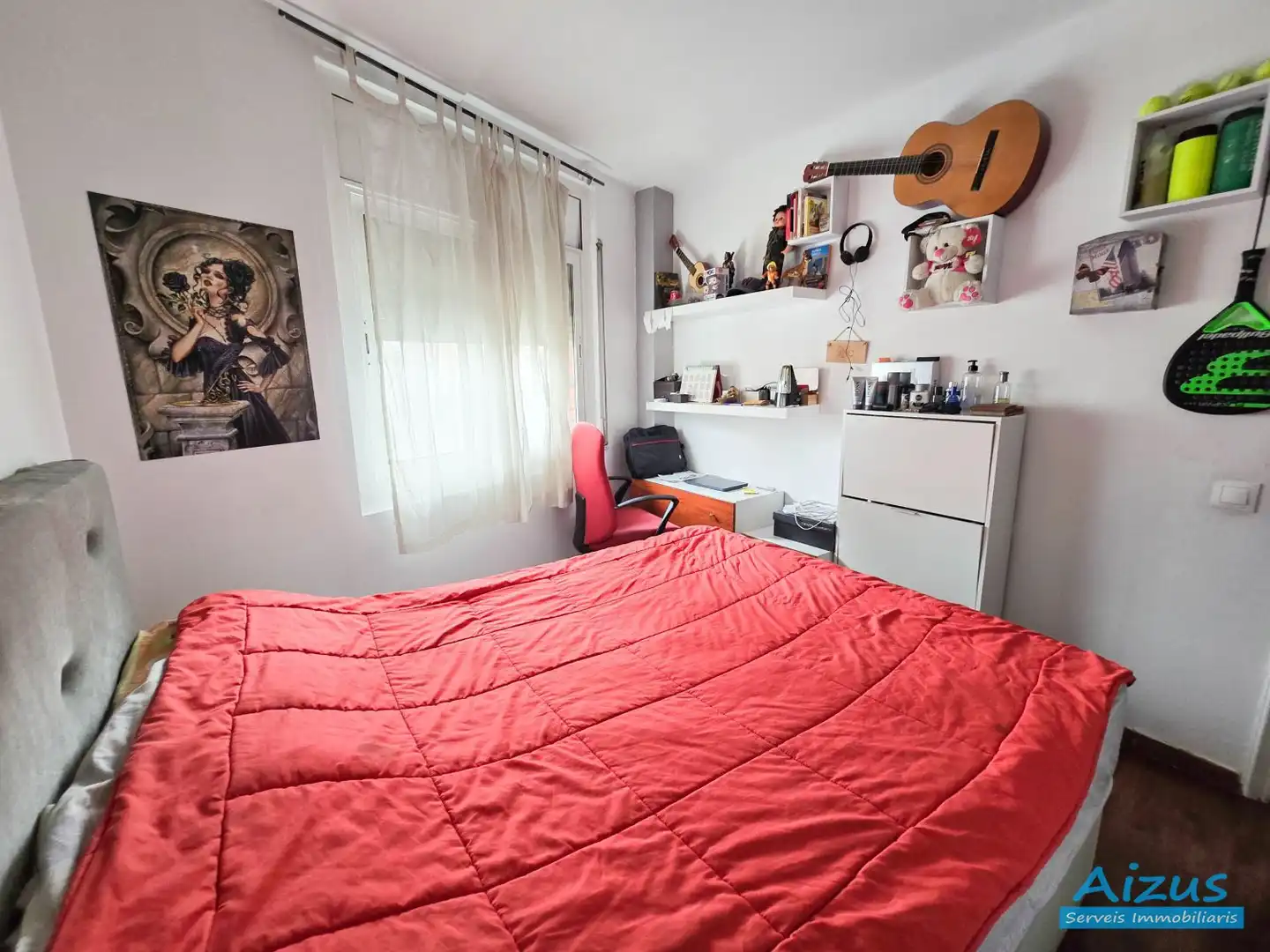 Schlafzimmer von Wohnung zum Verkauf in Ripollet mit Heizung und Ofen