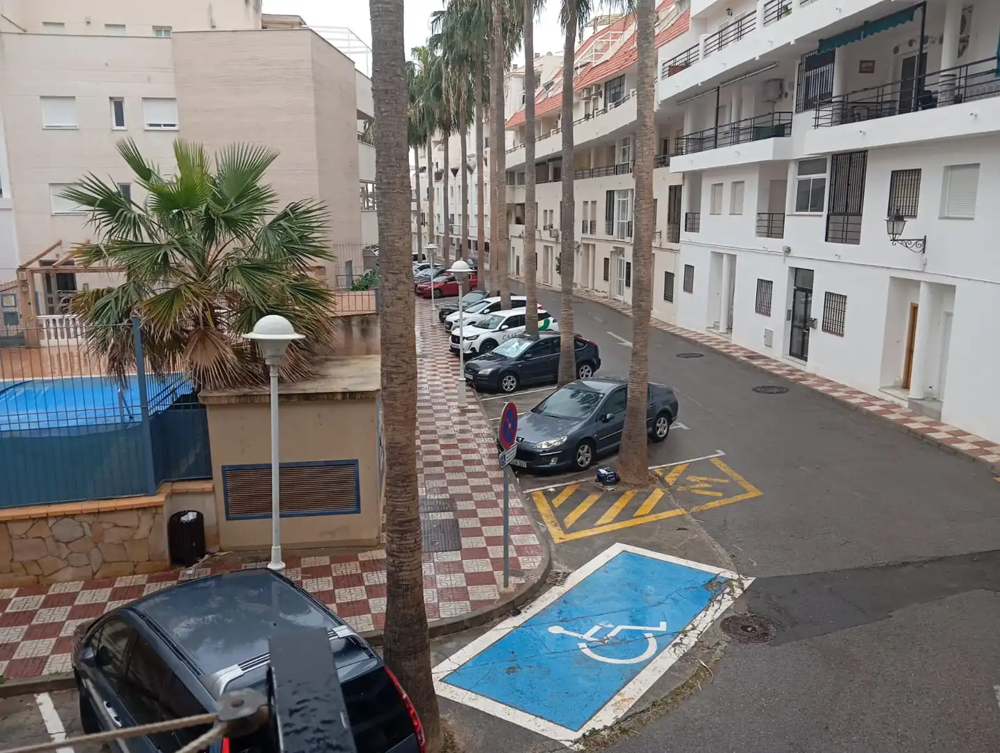 Parkplatz von Wohnung zum Verkauf in Gualchos mit Klimaanlage, Terrasse und Möbliert