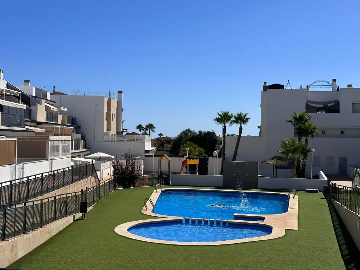 Swimming pool of Apartments for sale in Santa Pola  with Heating, Terrace and Swimming Pool