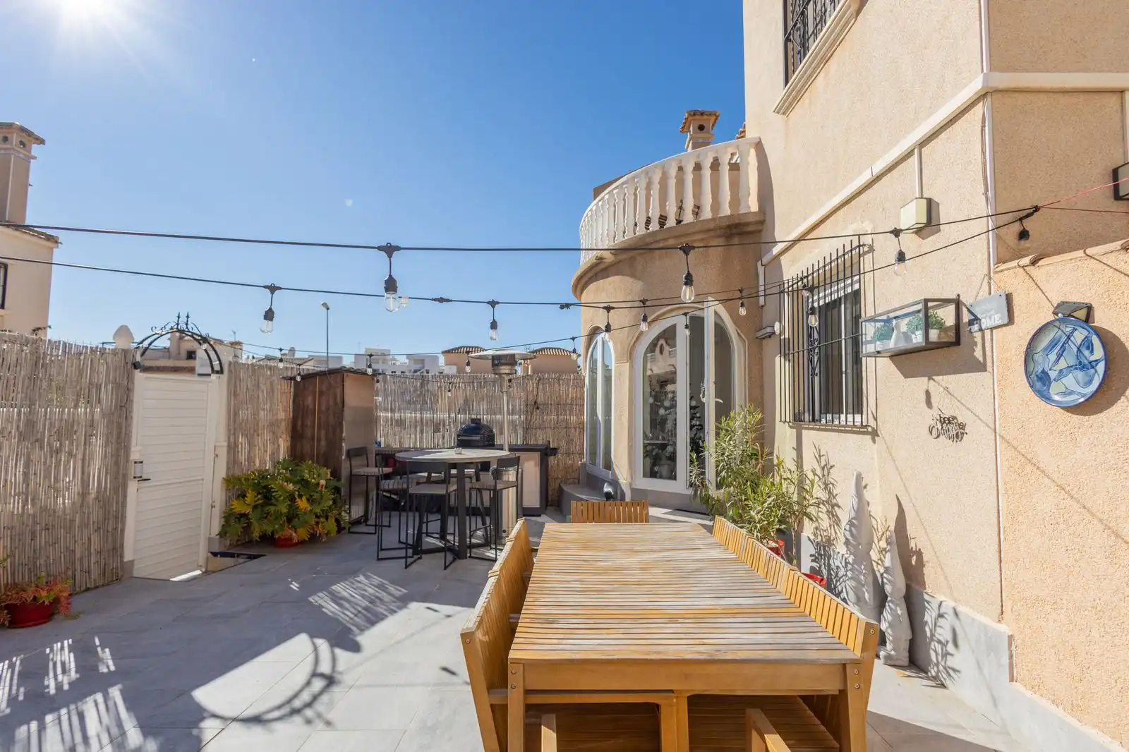 Terraza de Casa adosada en venta en Orihuela con Jardín privado, Terraza y Piscina