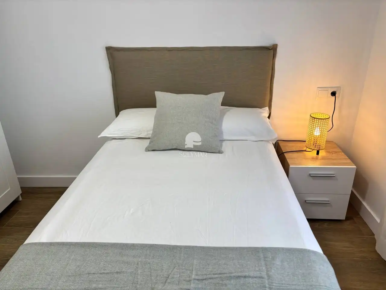 Schlafzimmer von Haus oder Chalet zur Miete in Canillas de Aceituno mit Klimaanlage, Privatgarten und Terrasse