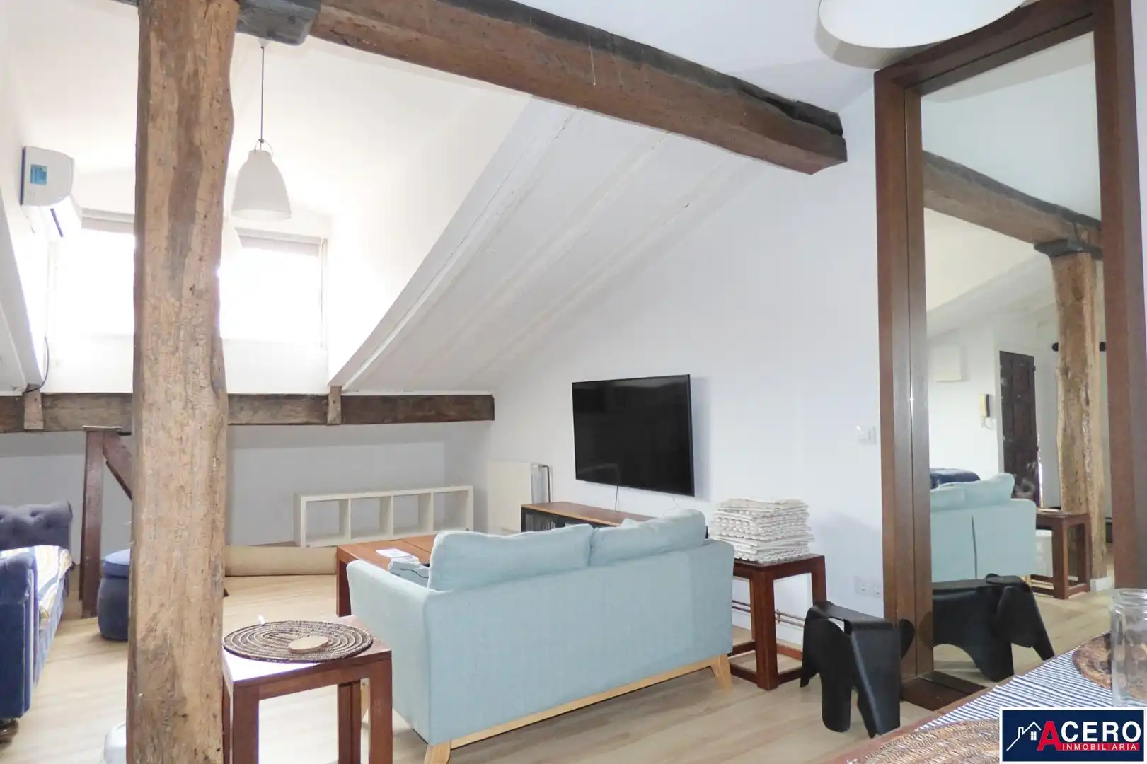 Sala de estar de Piso en venta en Santander con Amueblado