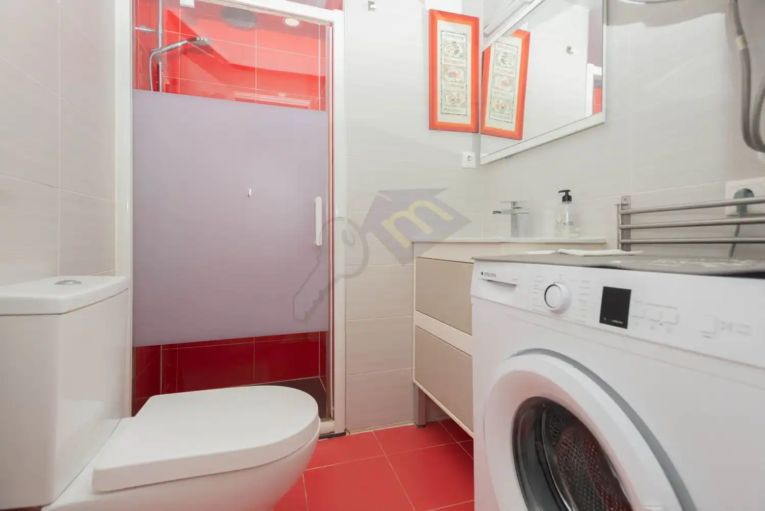 Bathroom of Apartments for sale in Calpe / Calp  with Air Conditioner, Heating and Furnished