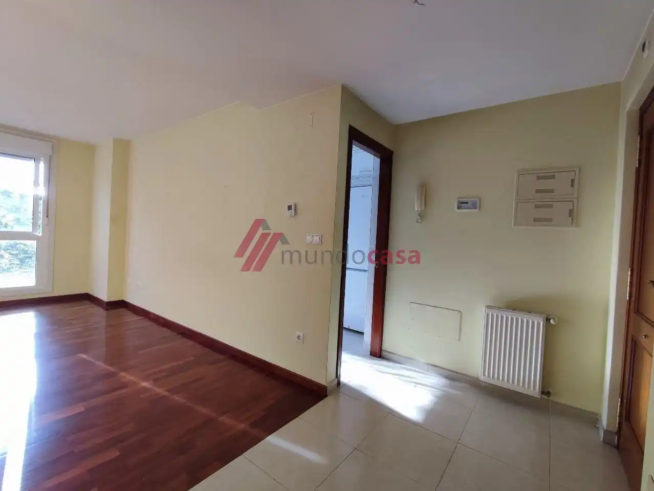 Living room of Flat for rent in Narón  with Heating, Parquet flooring and Storage room