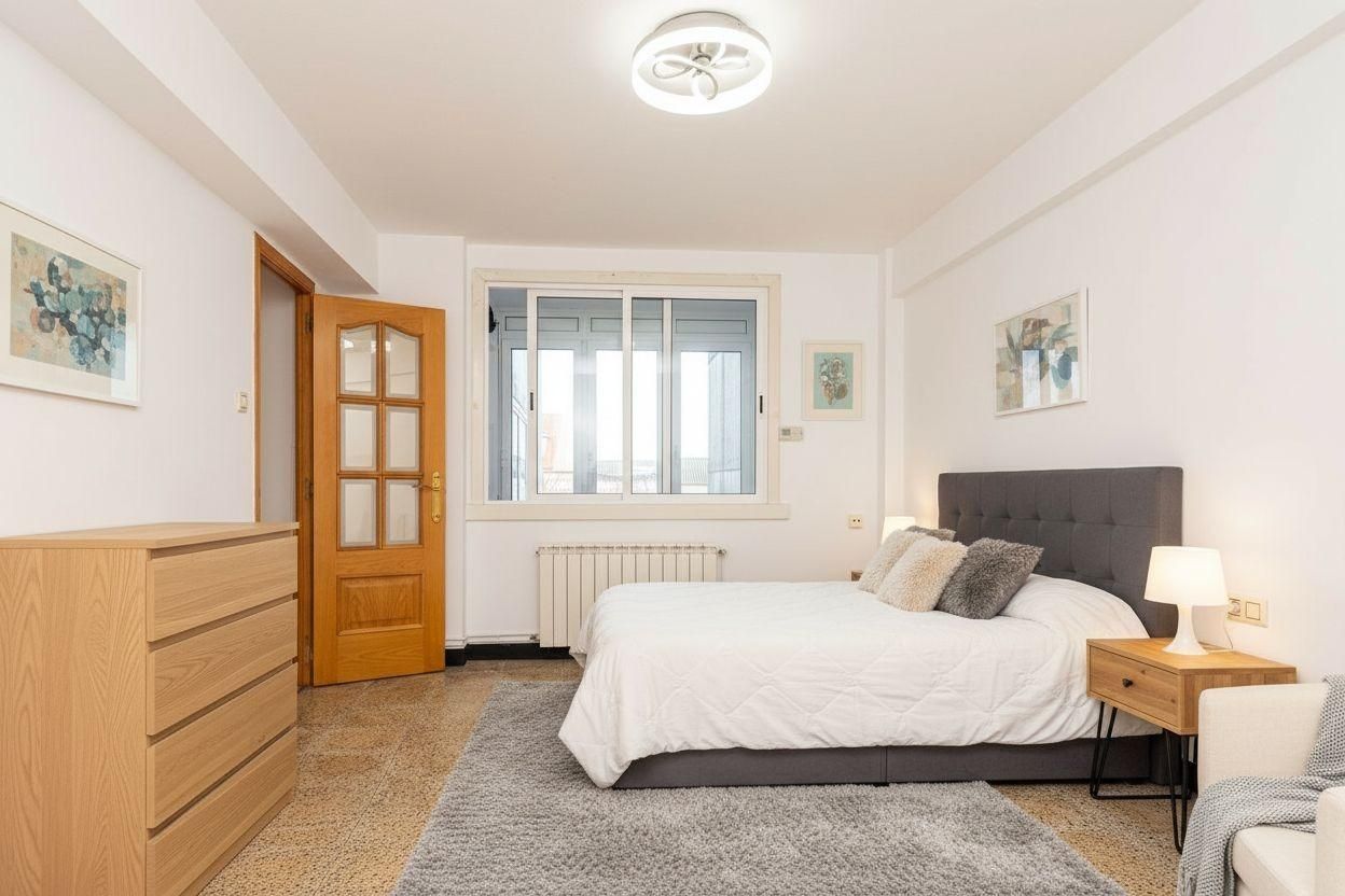 Bedroom of Flat for sale in A Coruña Capital   with Heating