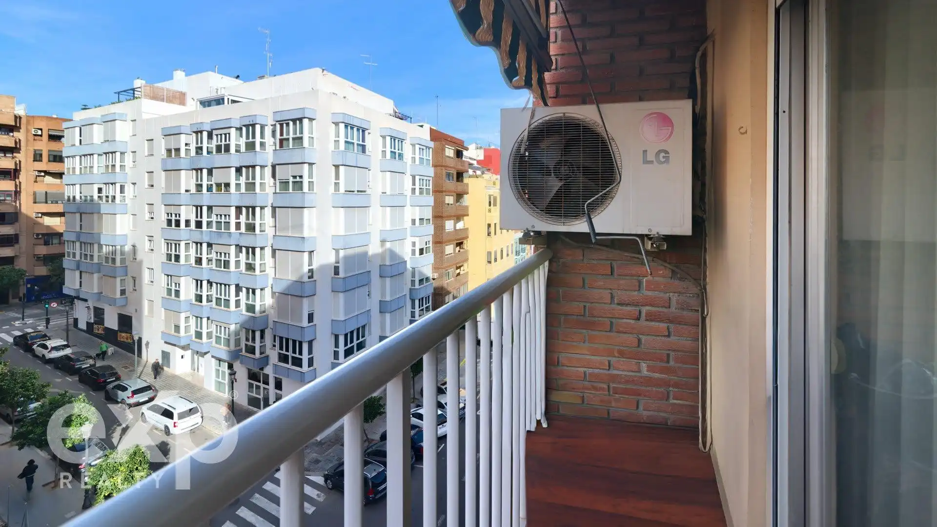 Balcony of Flat for sale in Valencia  with Air Conditioner, Heating and Terrace