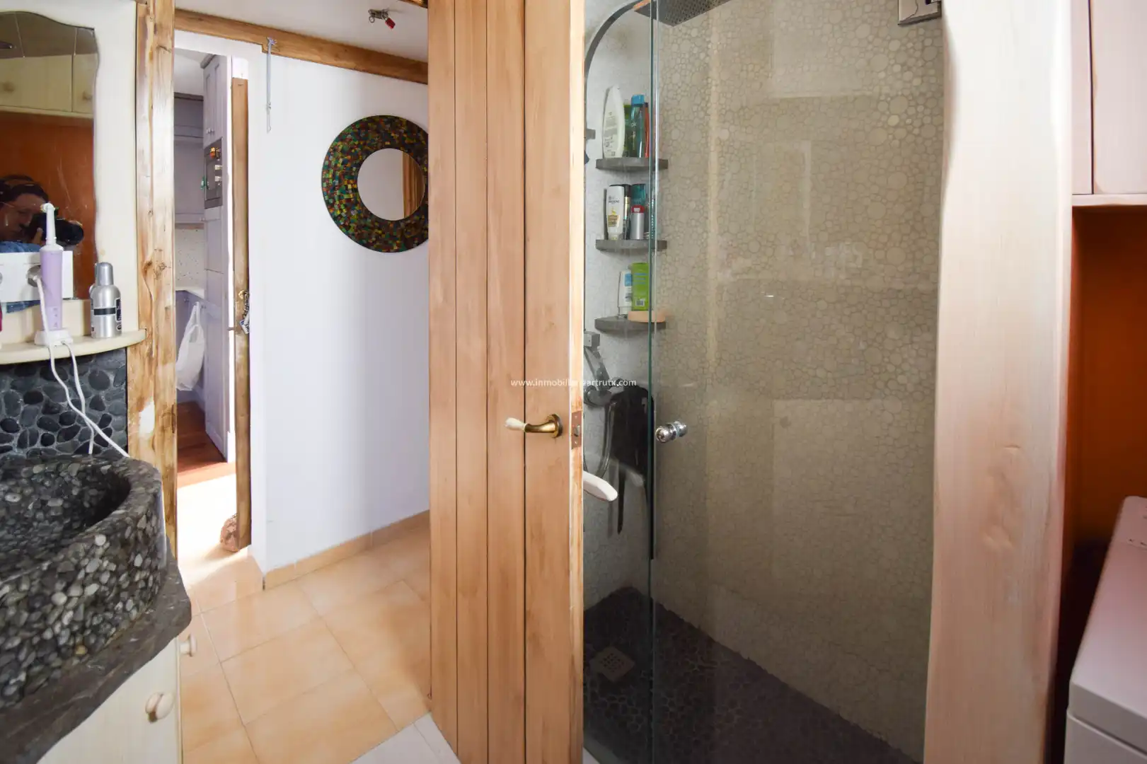 Bathroom of Apartments for sale in Ciutadella de Menorca  with Furnished and Community pool