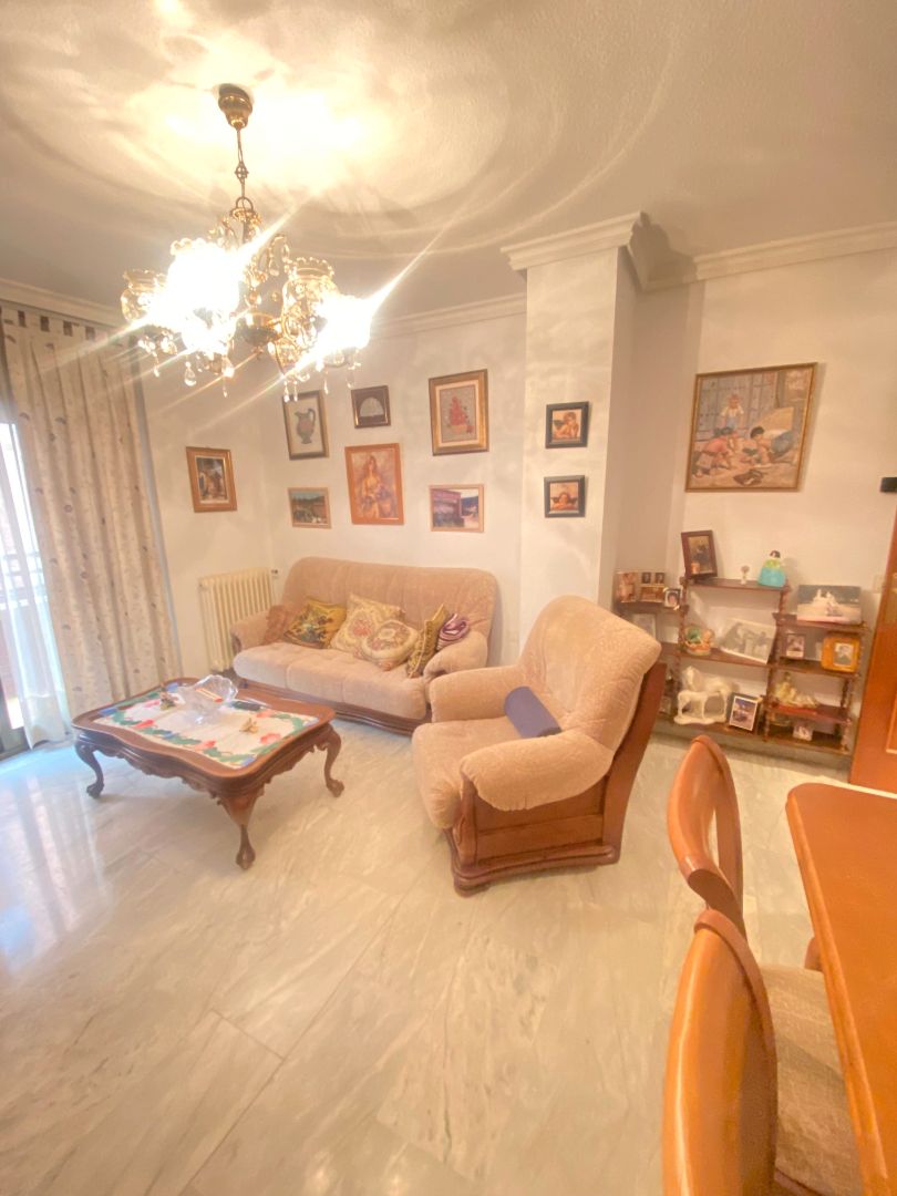 Living room of Apartment for sale in Ciudad Real Capital  with Heating and Furnished