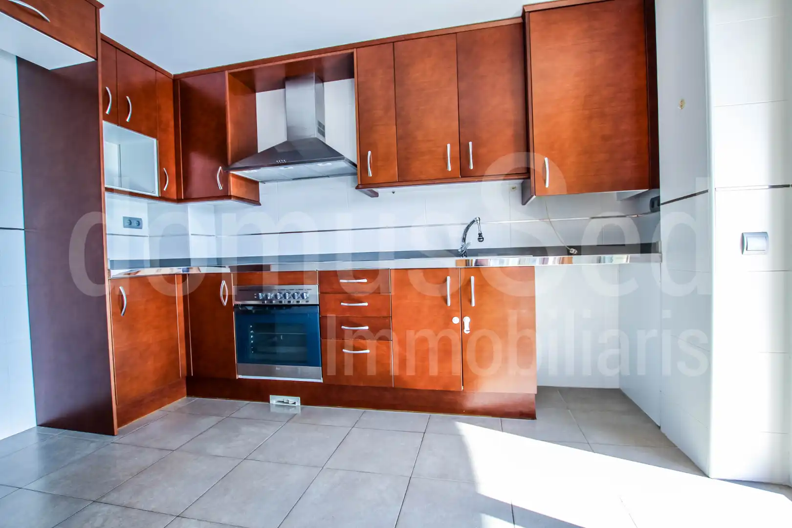 Cocina de Piso de alquiler en El Masnou con Aire acondicionado, Calefacción y Parquet