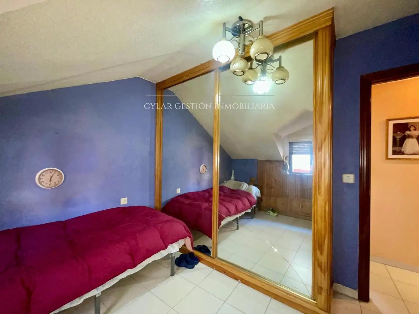 Bedroom of Attic for sale in Salamanca  with Heating, Terrace and Balcony