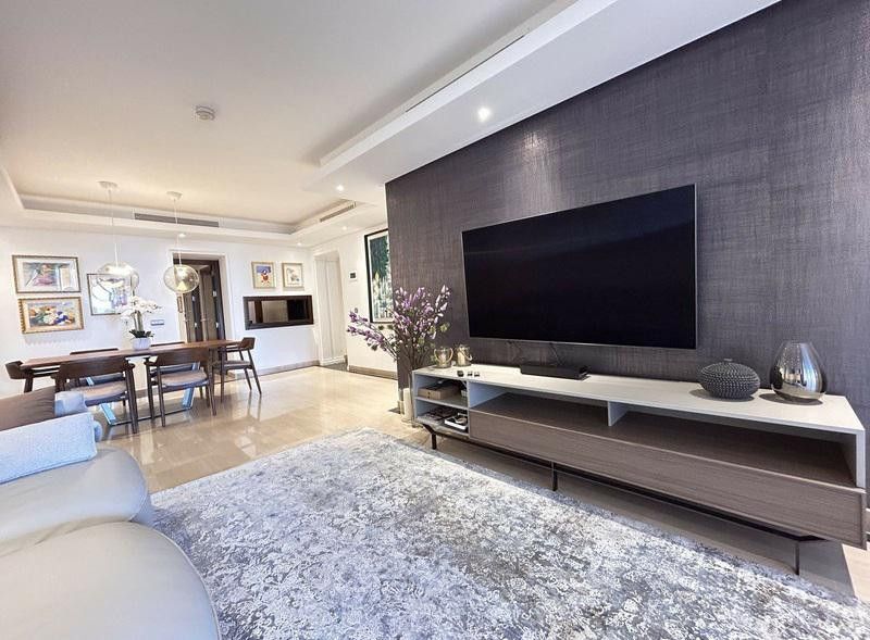 Living room of Apartment to rent in Estepona  with Air Conditioner, Terrace and Swimming Pool