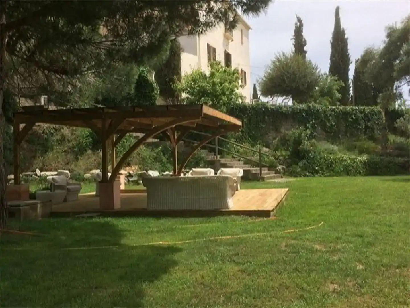 Jardí de Finca rústica en venda en Tordera amb Jardí privat, Traster i Moblat