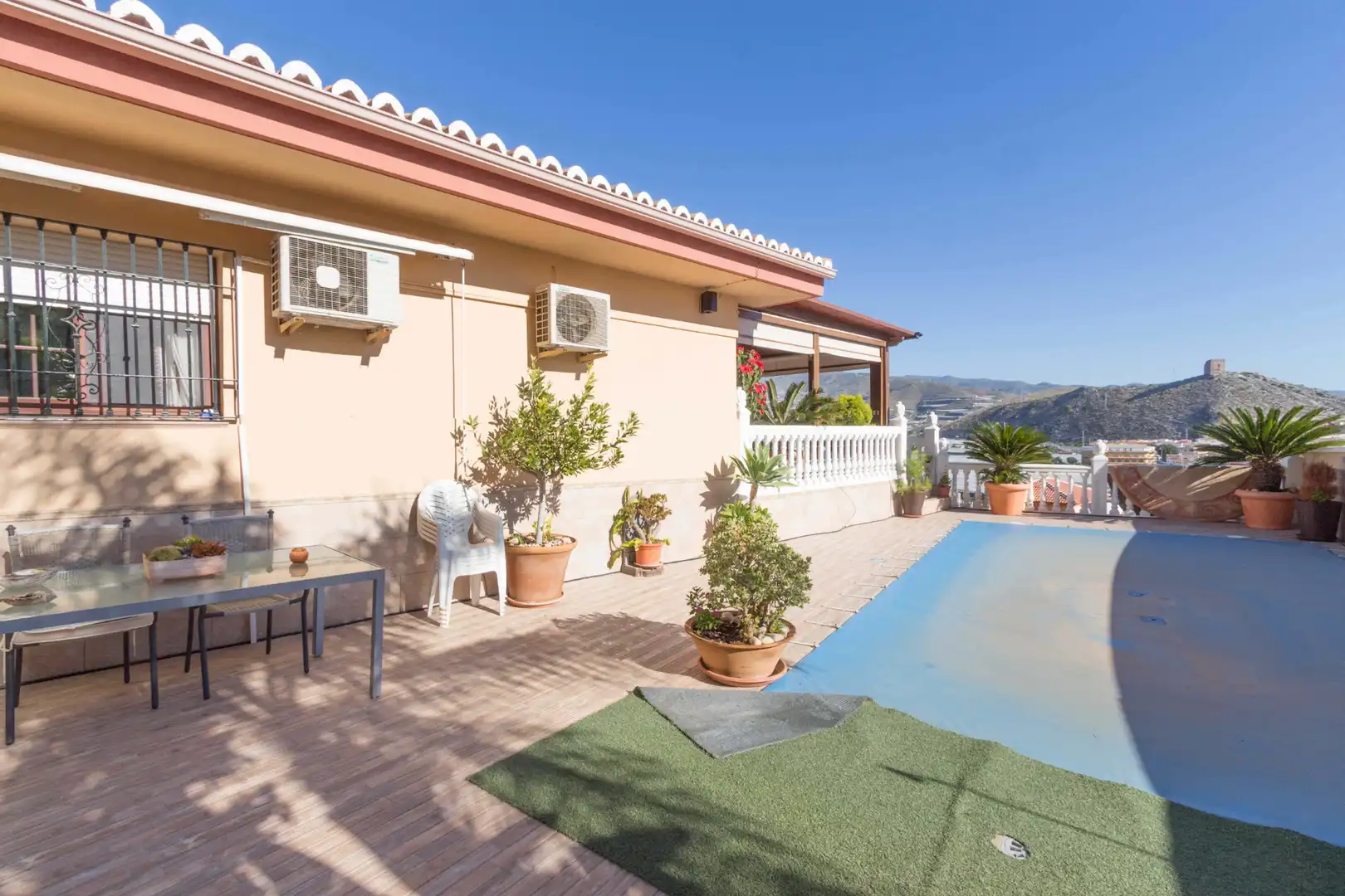 Terraza de Casa o chalet en venta en Gualchos con Aire acondicionado, Terraza y Piscina