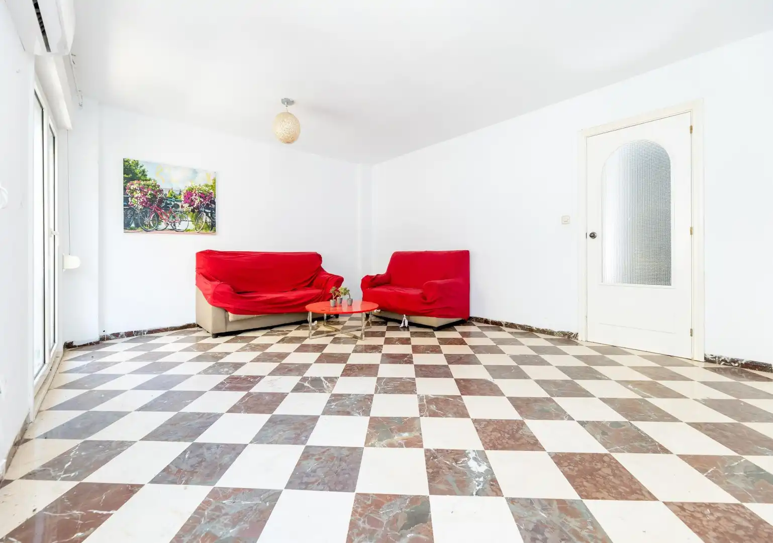 Sala de estar de Piso en venta en Cenes de la Vega con Aire acondicionado y Balcón