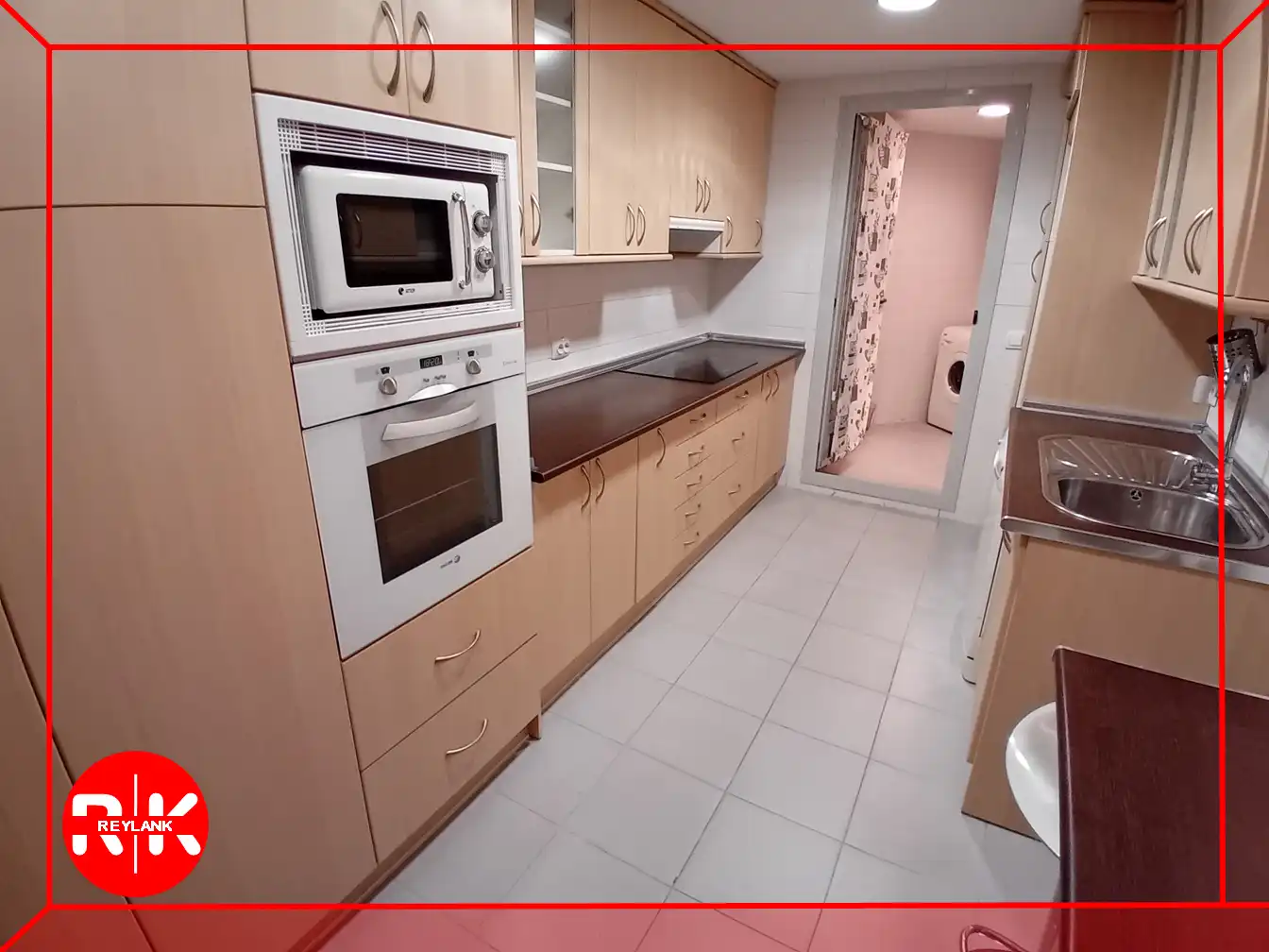 Cocina de Piso de alquiler en Madrid con Aire acondicionado, Calefacción y Trastero