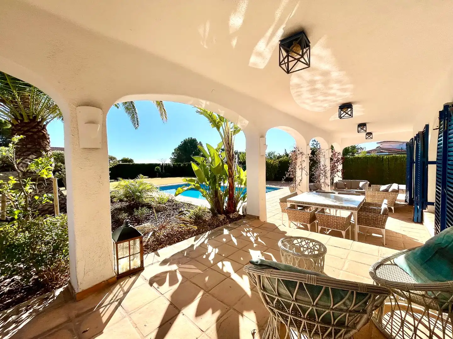 Terraza de Casa o chalet en venta en L'Ametlla de Mar  con Aire acondicionado, Terraza y Piscina