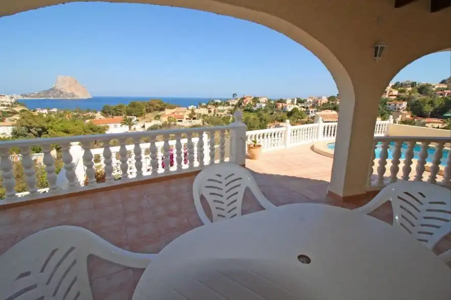 Terrace of Houses for sale in Calpe / Calp  with Air Conditioner and Swimming Pool