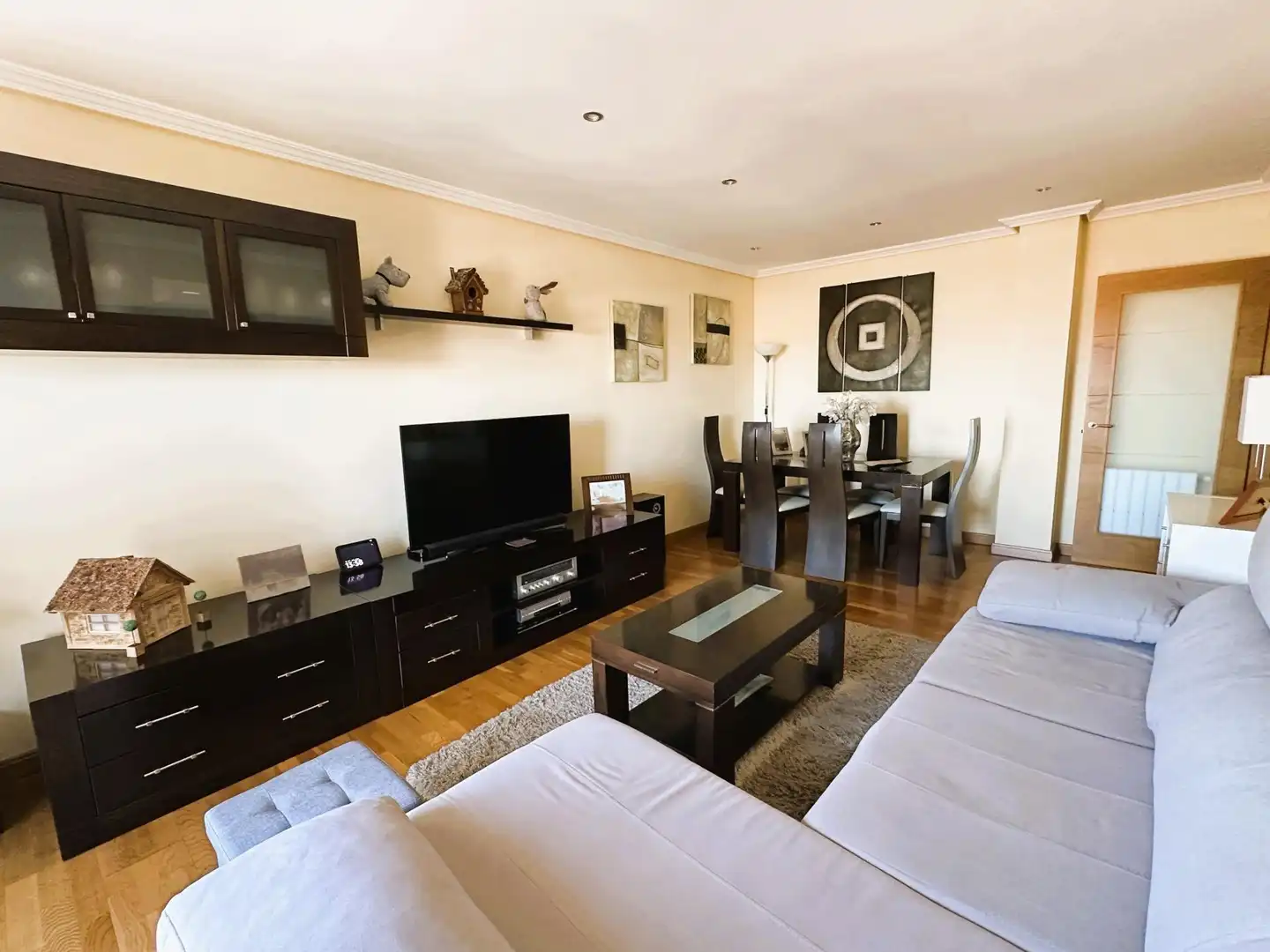 Sala de estar de Ático en venta en Arganda del Rey con Aire acondicionado, Calefacción y Parquet