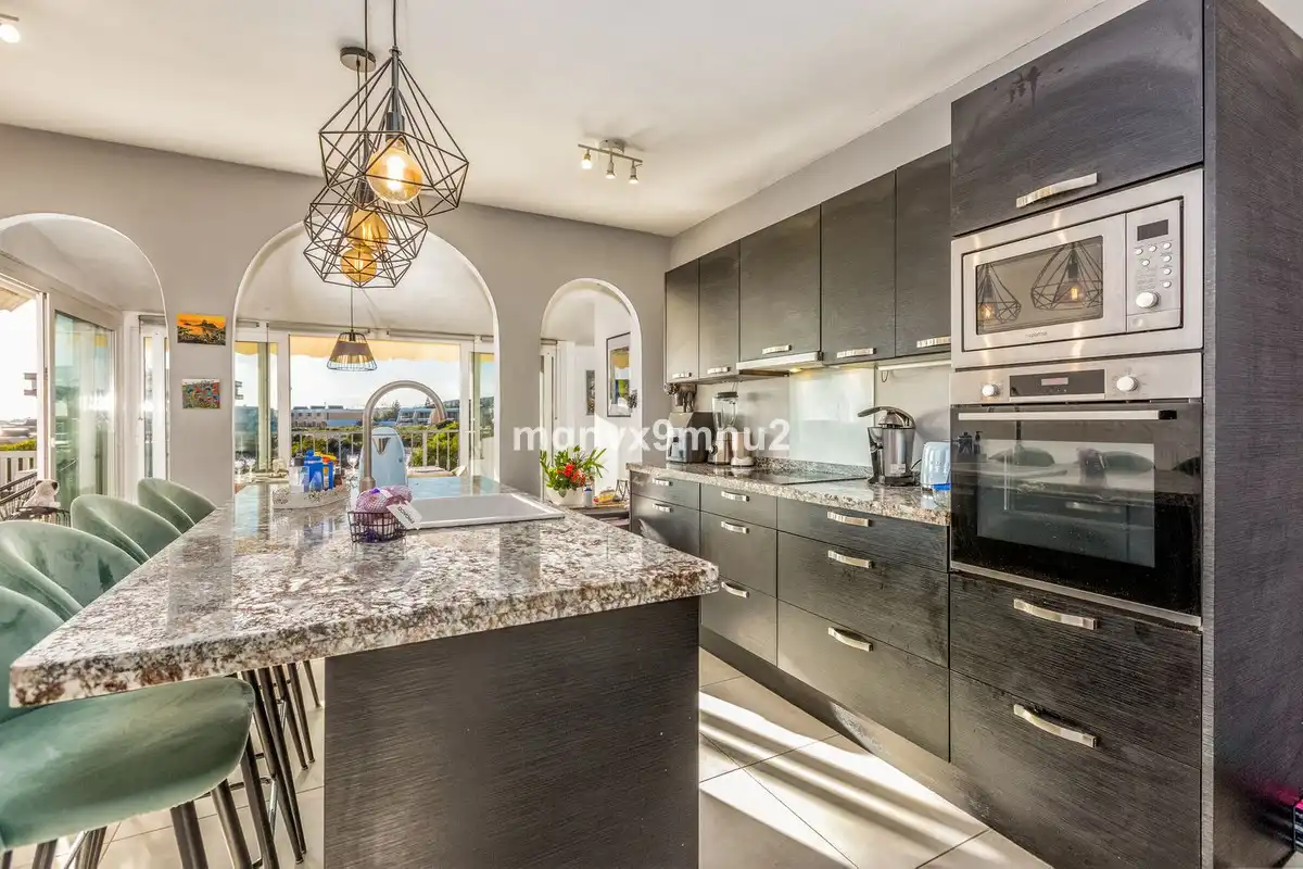 Cocina de Casa o chalet en venta en Mijas con Aire acondicionado, Calefacción y Jardín privado