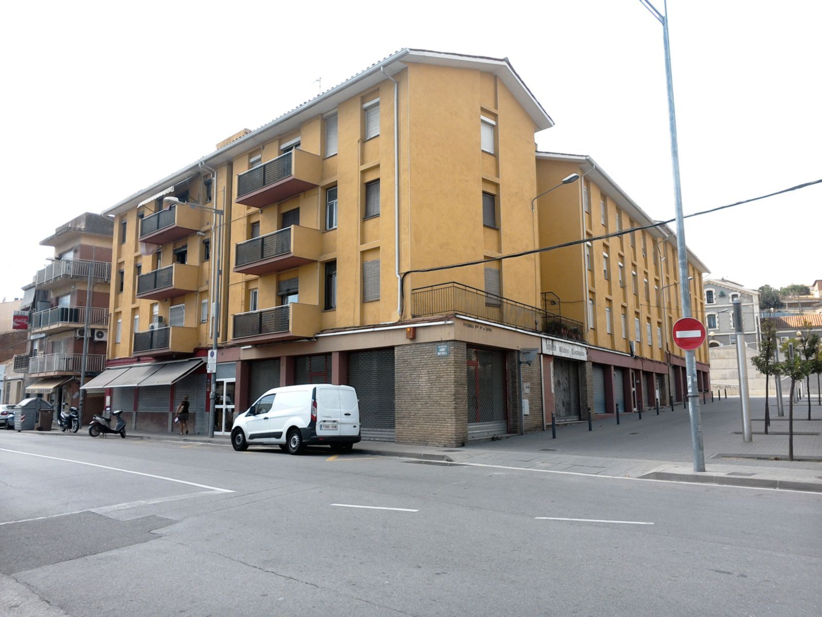 Vista exterior de Piso en venta en Granollers