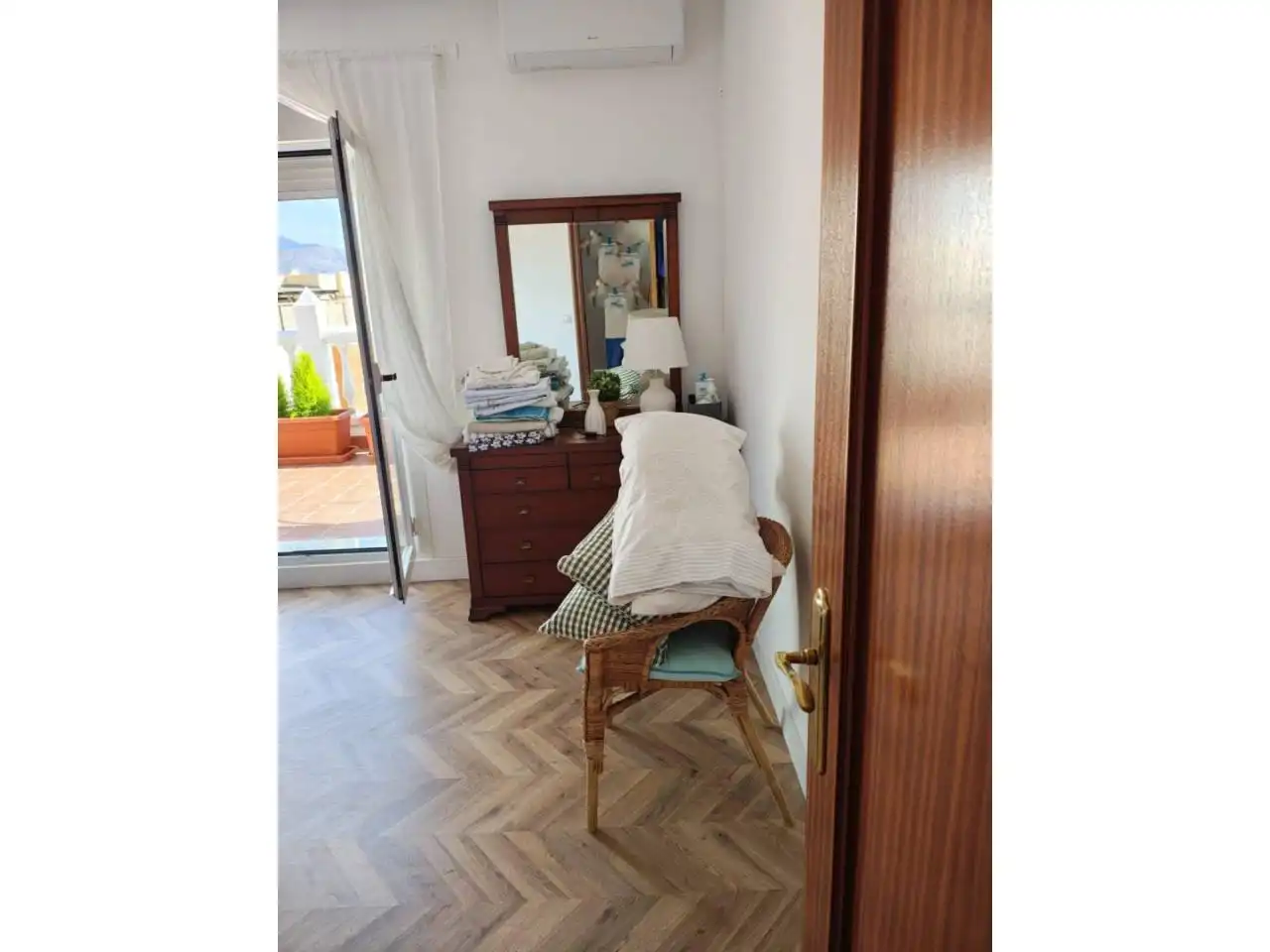 Bedroom of Attic for sale in Adra  with Air Conditioner, Parquet flooring and Terrace