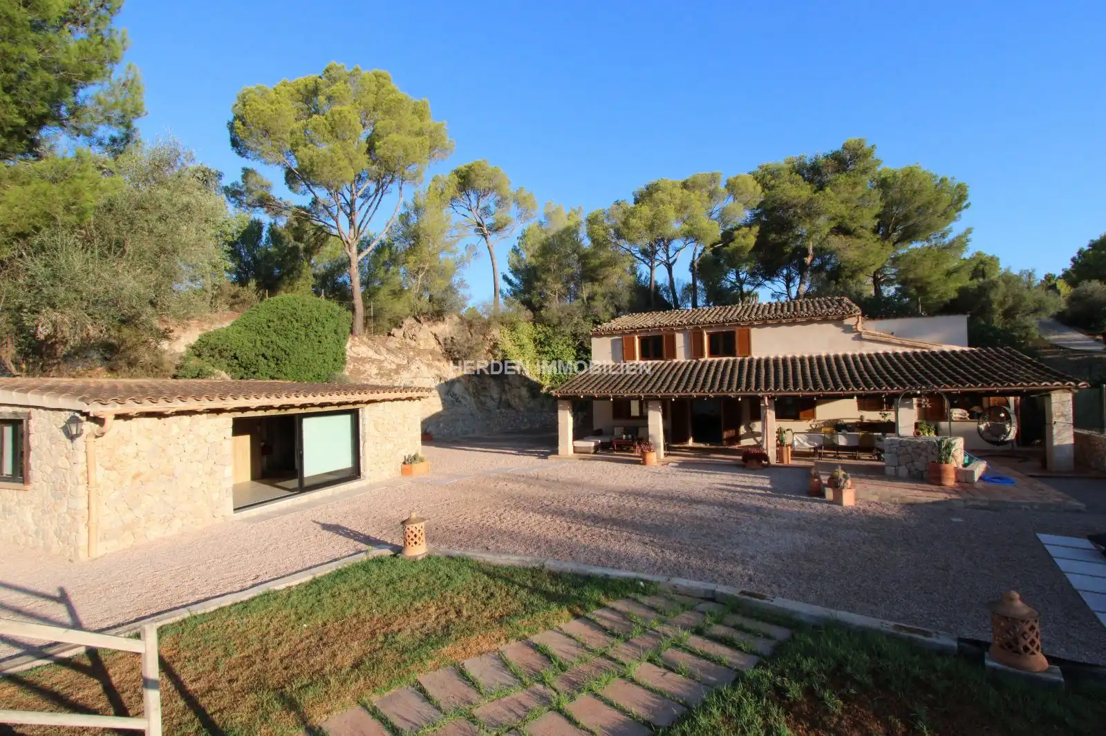 Jardín de Finca rústica en venta en Calvià con Aire acondicionado, Calefacción y Terraza