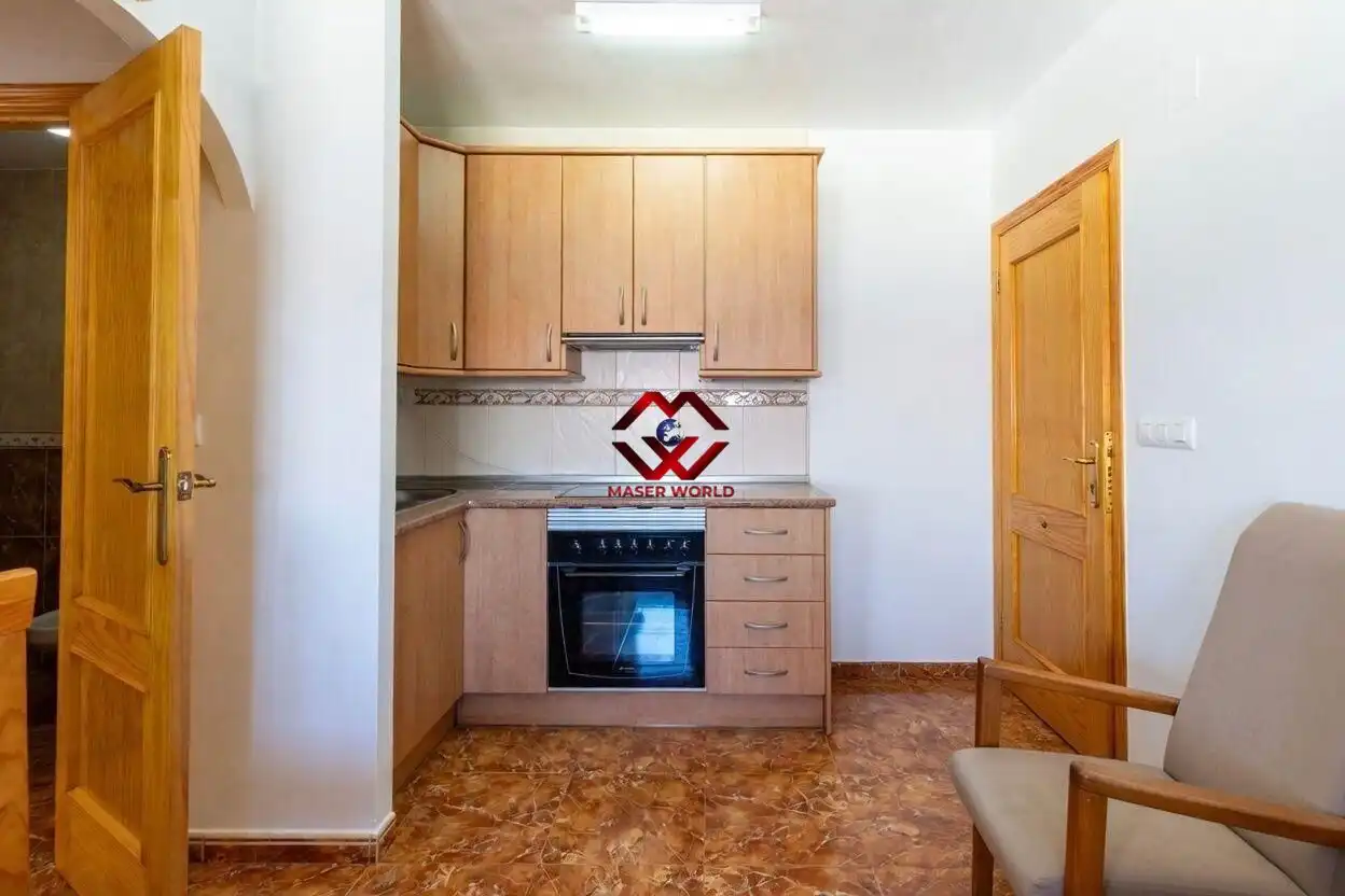 Cuina de Casa o xalet en venda en Mazarrón amb Terrassa i Moblat