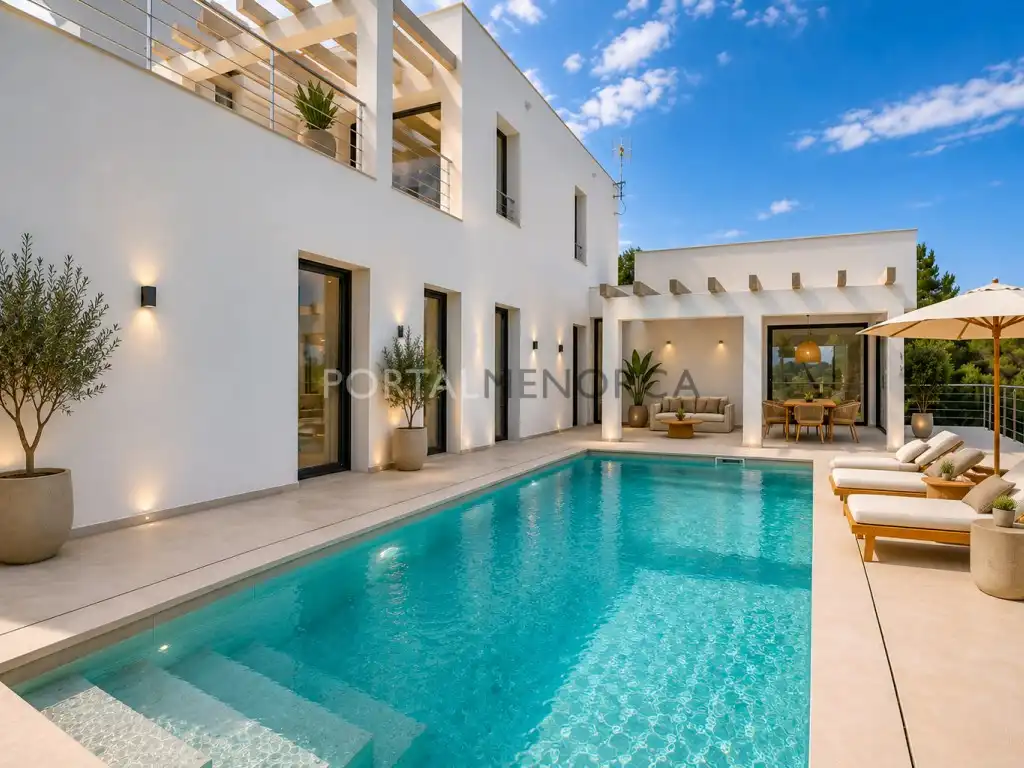 Piscina de Casa o chalet en venta en Maó - Mahón