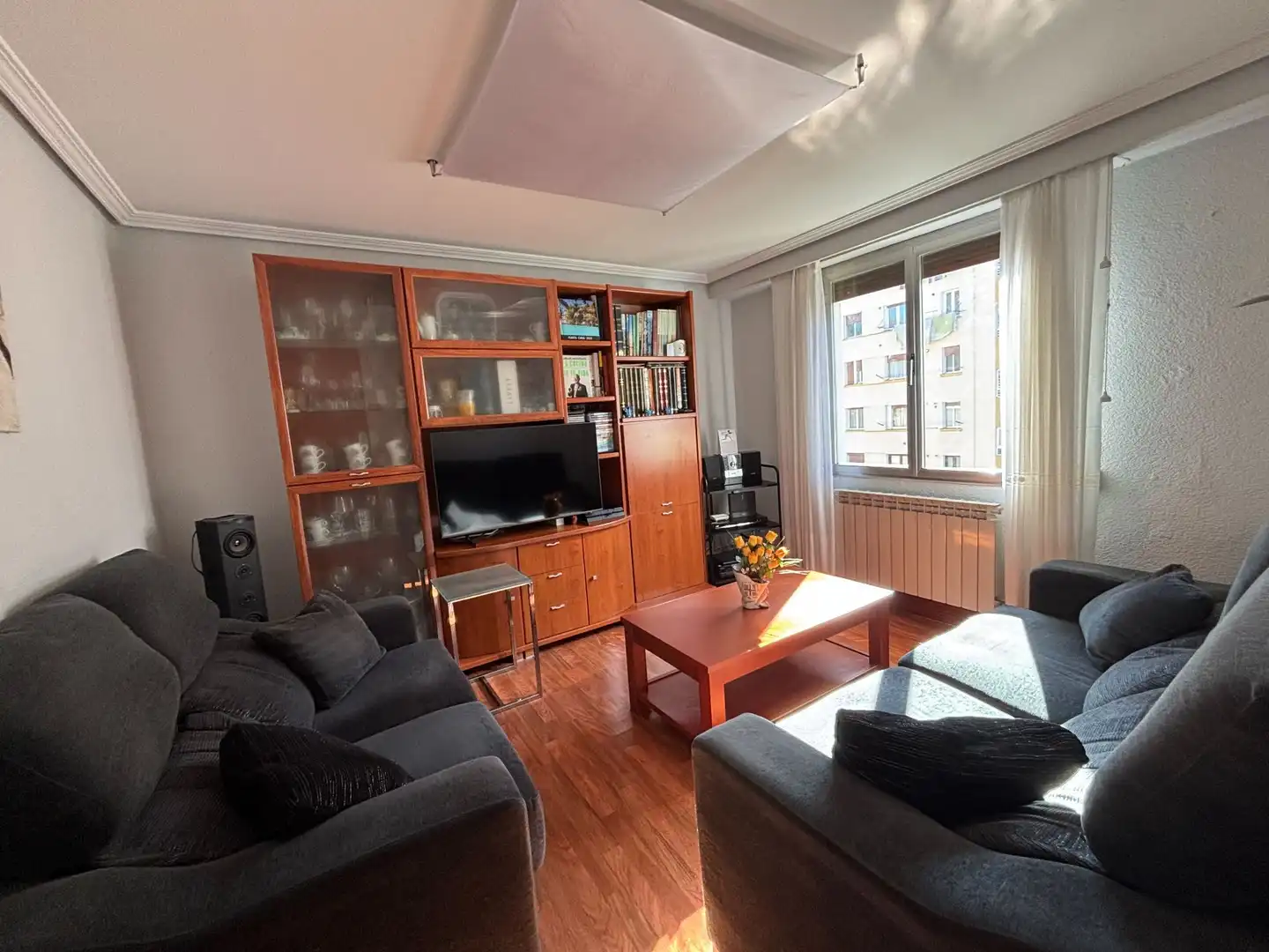 Sala de estar de Piso en venta en Eibar con Calefacción y Amueblado