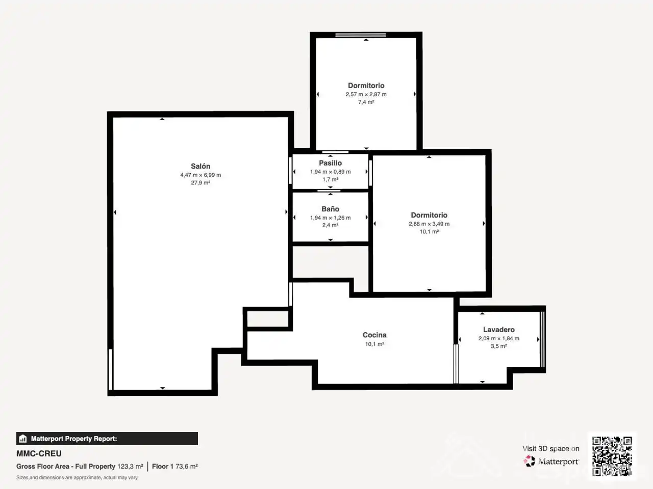 Maisonette zum Verkauf in Valencia mit Klimaanlage, Heizung und Terrasse