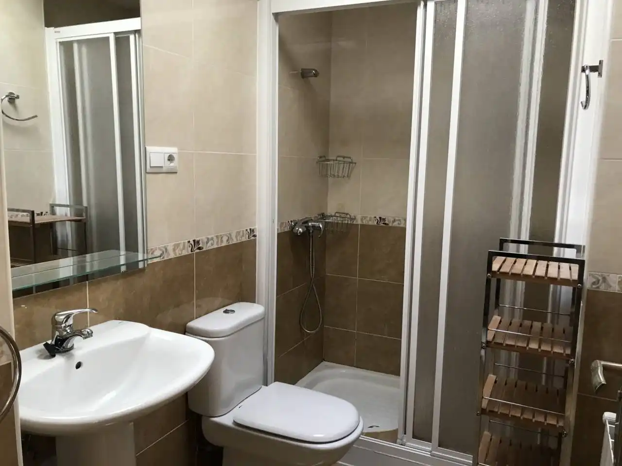 Badezimmer von Maisonette zur Miete in Toledo mit Heizung, Möbliert und Balkon