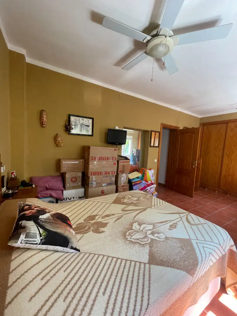 Bedroom of Flat for sale in Málaga  with Storage room