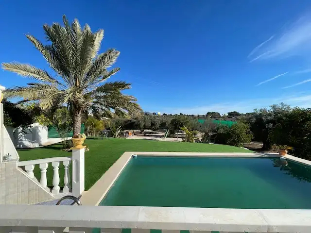Piscina de Casa o xalet en venda en Alicante / Alacant amb Aire condicionat, Calefacció i Jardí privat