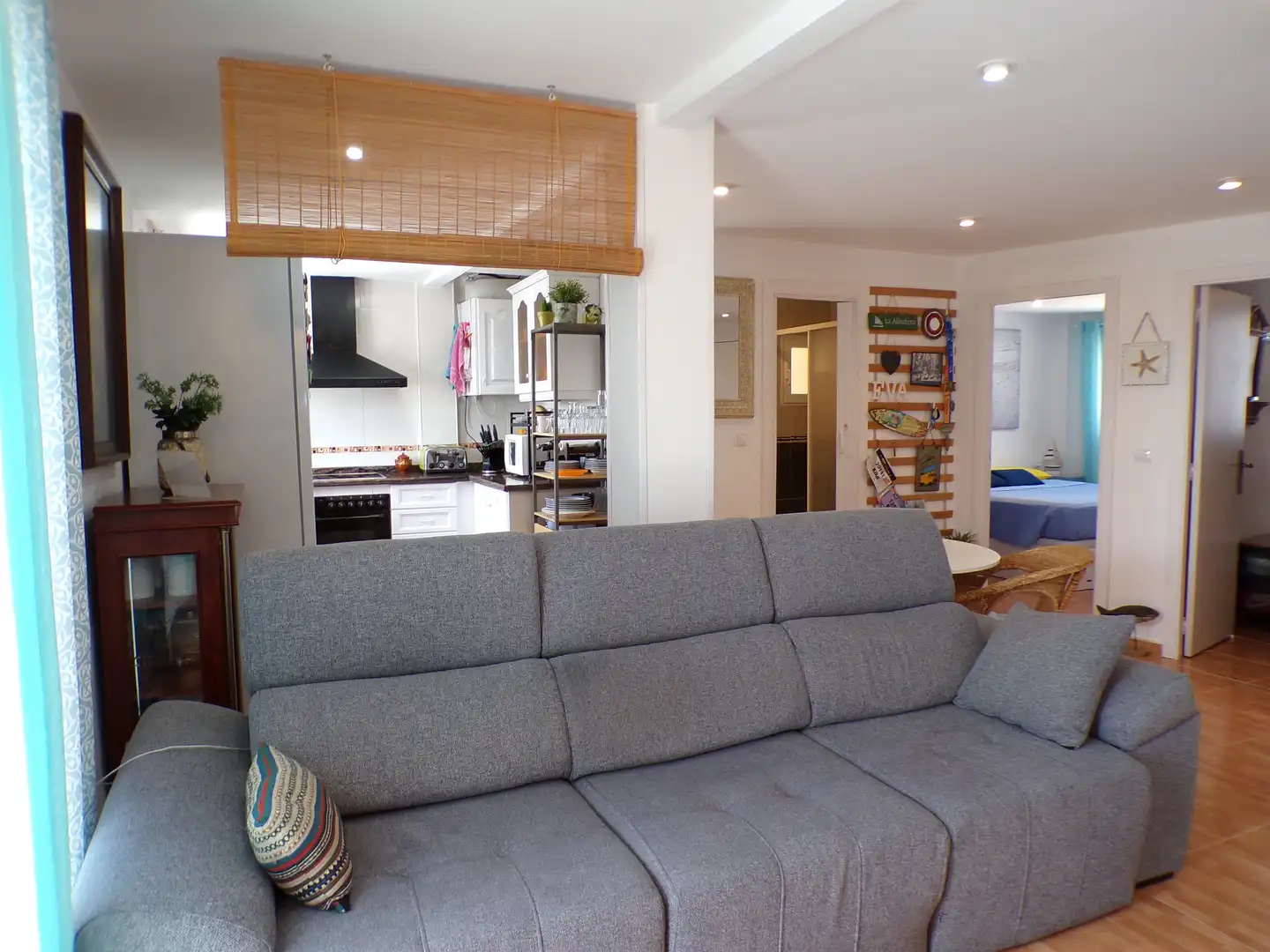 Wohnzimmer von Wohnungen zum Verkauf in Cullera mit Terrasse, Möbliert und Ofen