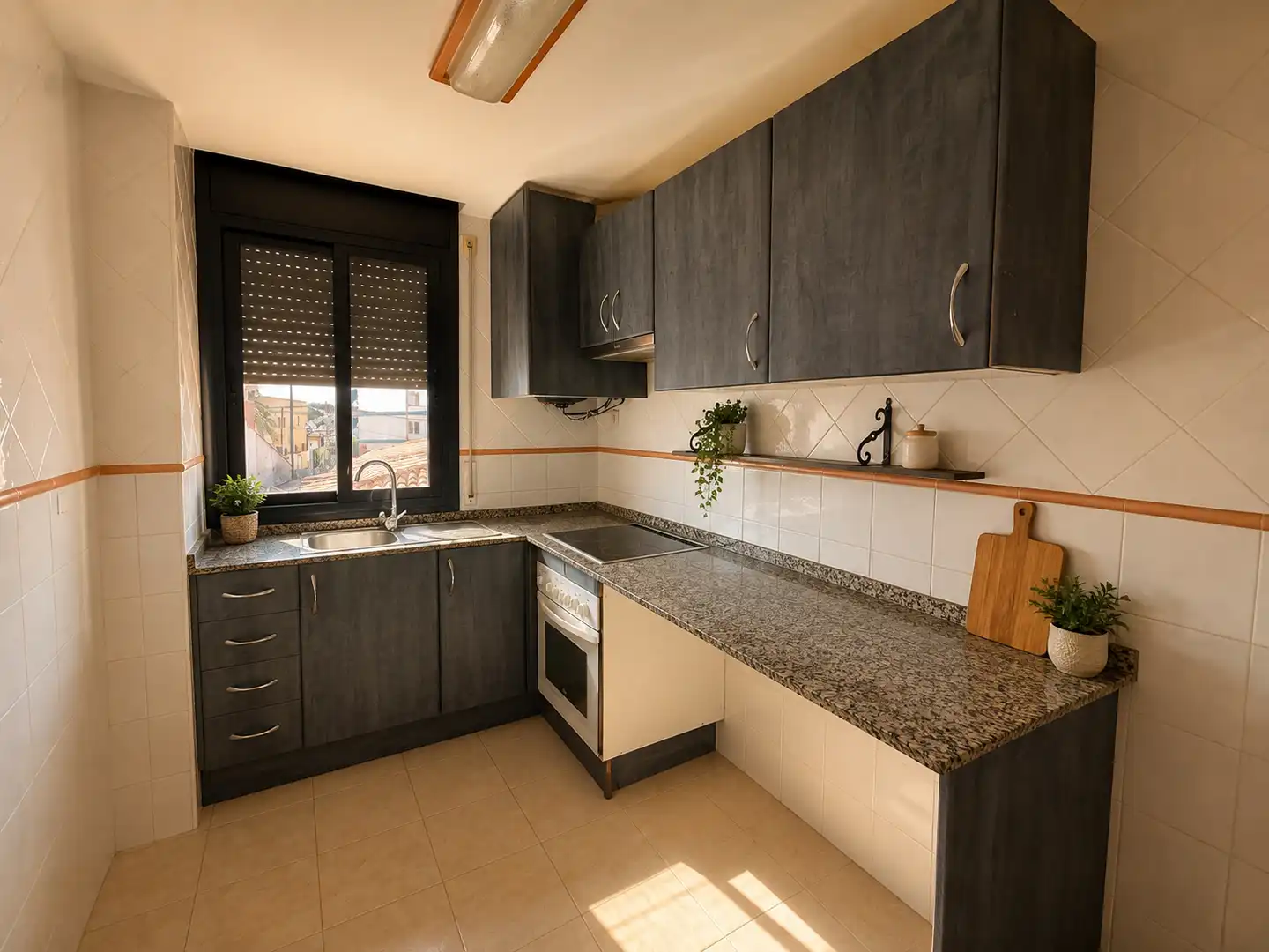 Kitchen of Flat for sale in Mont-roig del Camp  with Air Conditioner, Heating and Terrace