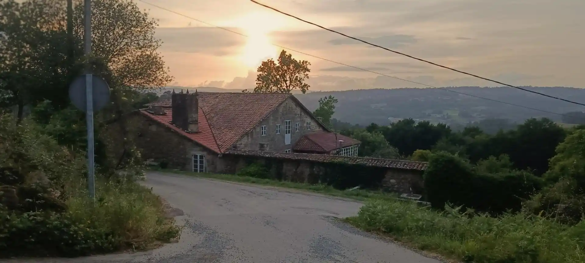 Vista exterior de Finca rústica en venta en A Estrada 