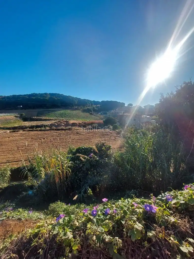 Land for sale in Canet de Mar