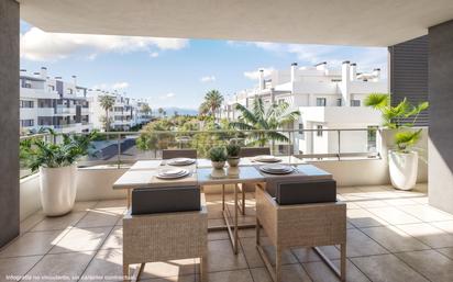 Terrasse von Dachboden zum verkauf in Málaga Capital mit Klimaanlage, Terrasse und Abstellraum