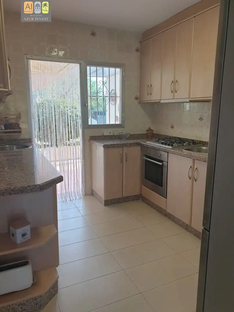 Cocina de Casa o chalet de alquiler en L'Alfàs del Pi con Aire acondicionado, Calefacción y Jardín privado