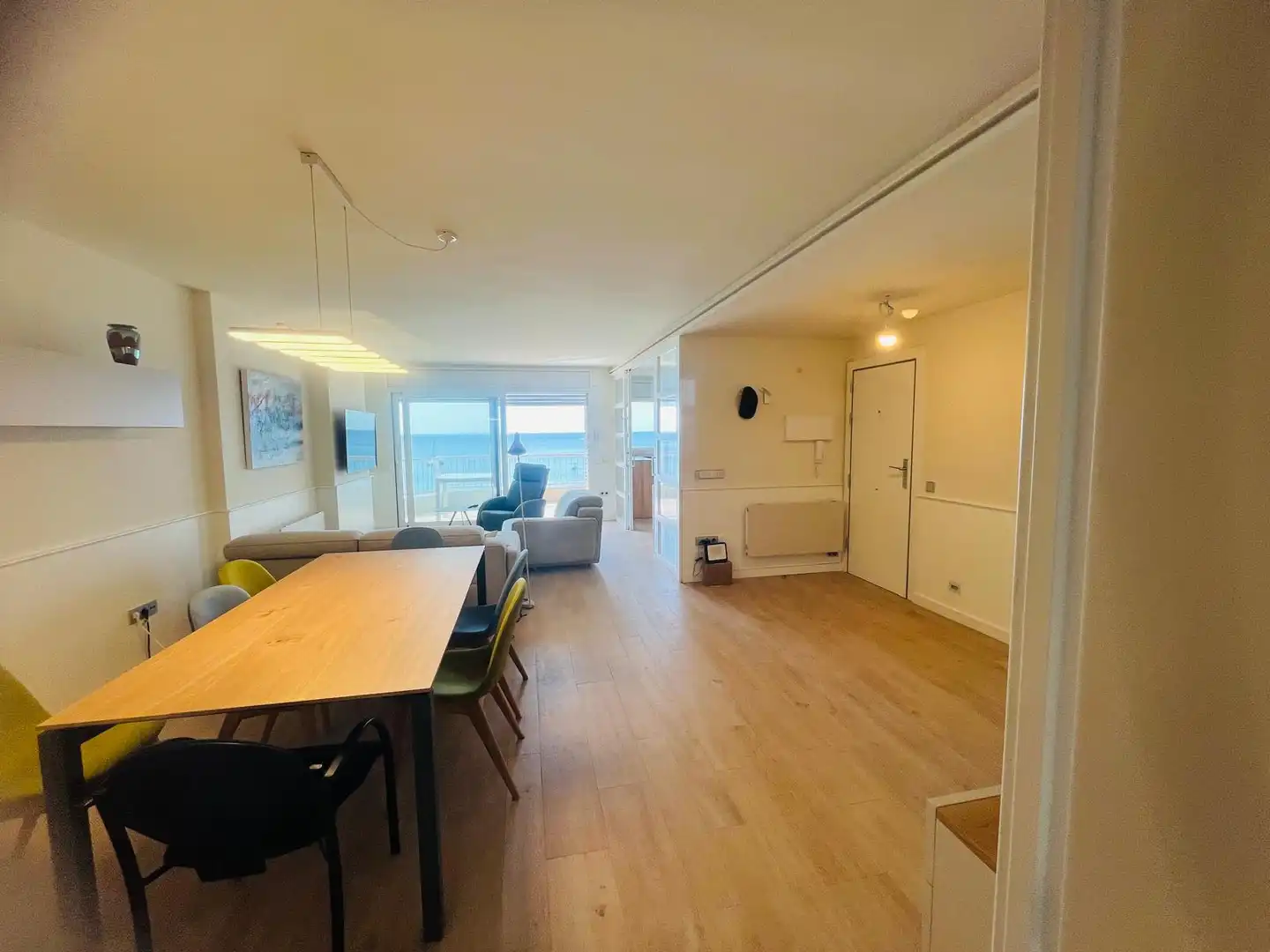 Sala de estar de Apartamento en venta en Palamós con Aire acondicionado, Calefacción y Terraza