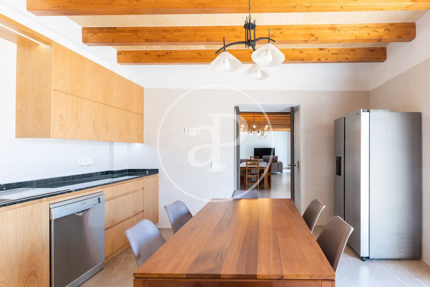 Kitchen of Houses for rent in Felanitx  with Air Conditioner, Private garden and Swimming Pool