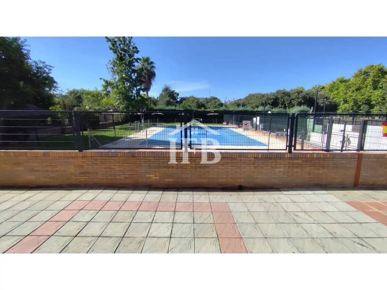 Jardín de Piso de alquiler en Valdepasillas - La Paz - Huerta Rosales