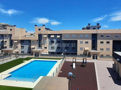 Swimming pool of Flat for sale in Málaga Capital  with Air Conditioner, Terrace and Swimming Pool
